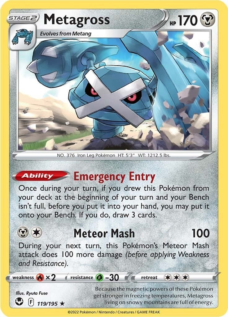 Image for Metagross (119/195) [SWSH12: Silver Tempest] - Pokemon