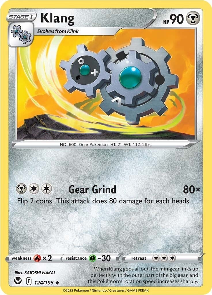 Image for Klang (124/195) [SWSH12: Silver Tempest] - Pokemon