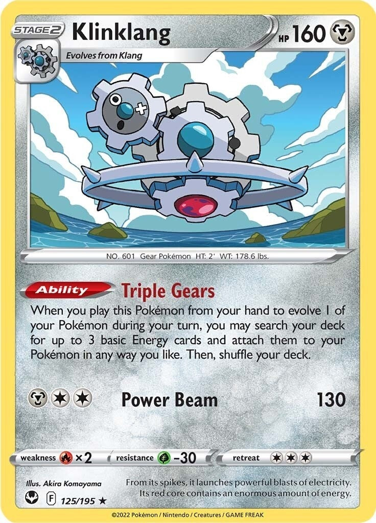Image for Klinklang (125/195) [SWSH12: Silver Tempest] - Pokemon