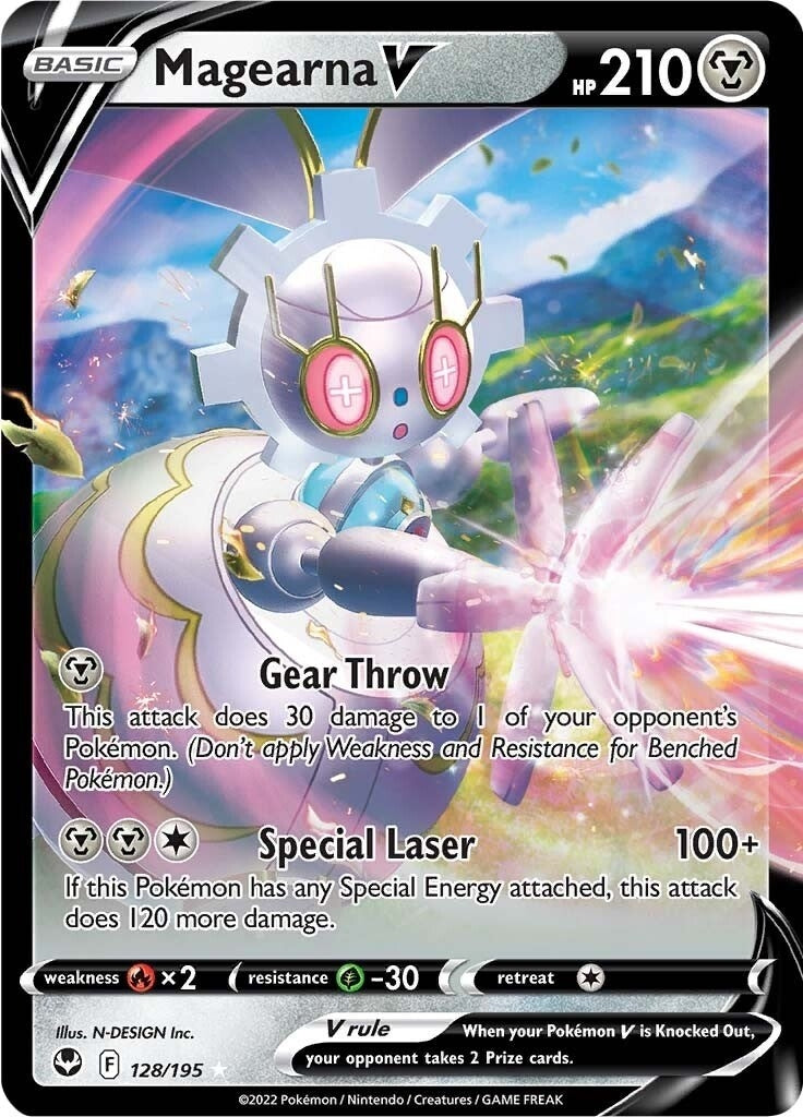 Image for Magearna V (128/195) [SWSH12: Silver Tempest] - Pokemon