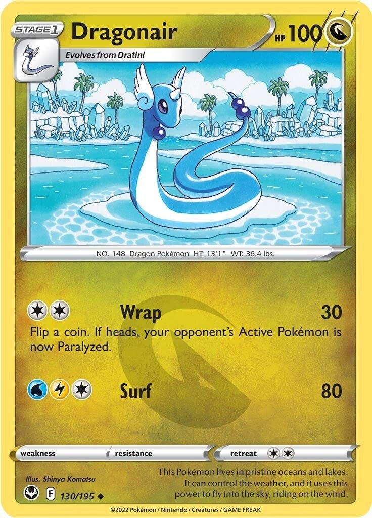 Image for Dragonair (130/195) [SWSH12: Silver Tempest] - Pokemon