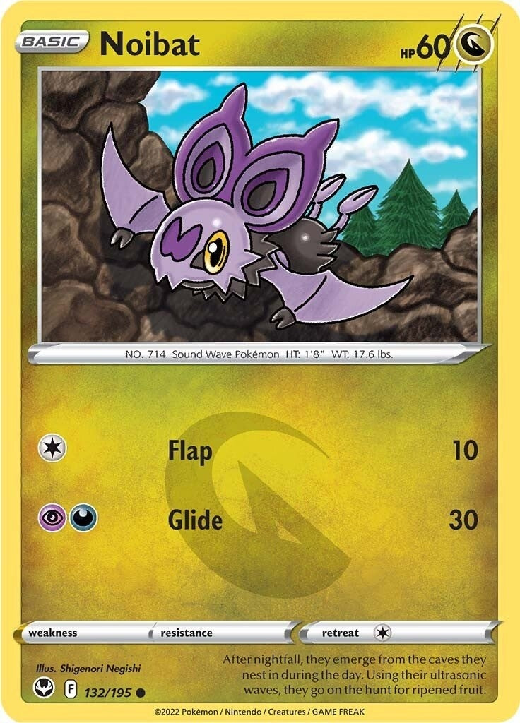 Image for Noibat (132/195) [SWSH12: Silver Tempest] - Pokemon