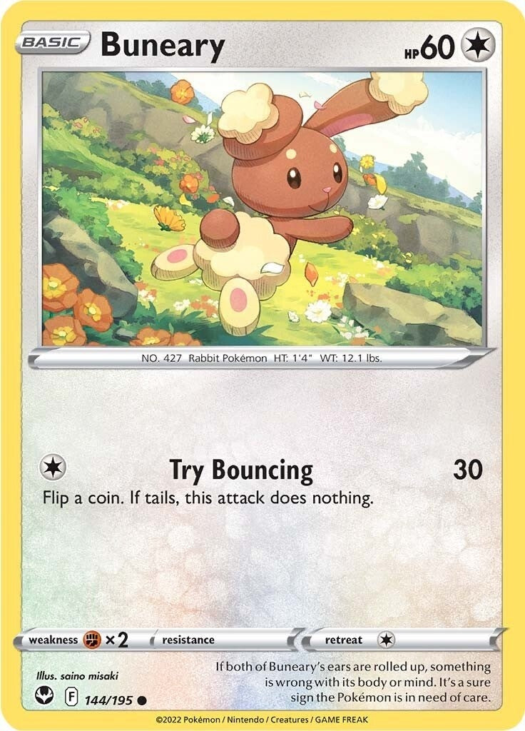 Image for Buneary (144/195) [SWSH12: Silver Tempest] - Pokemon