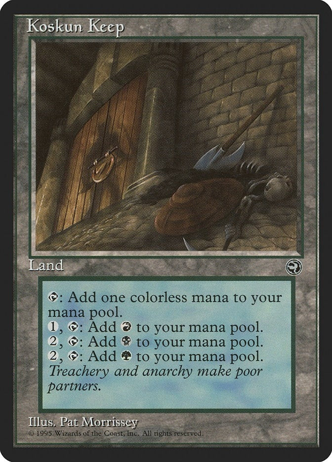 Image for Koskun Keep [Homelands] - Magic: The Gathering