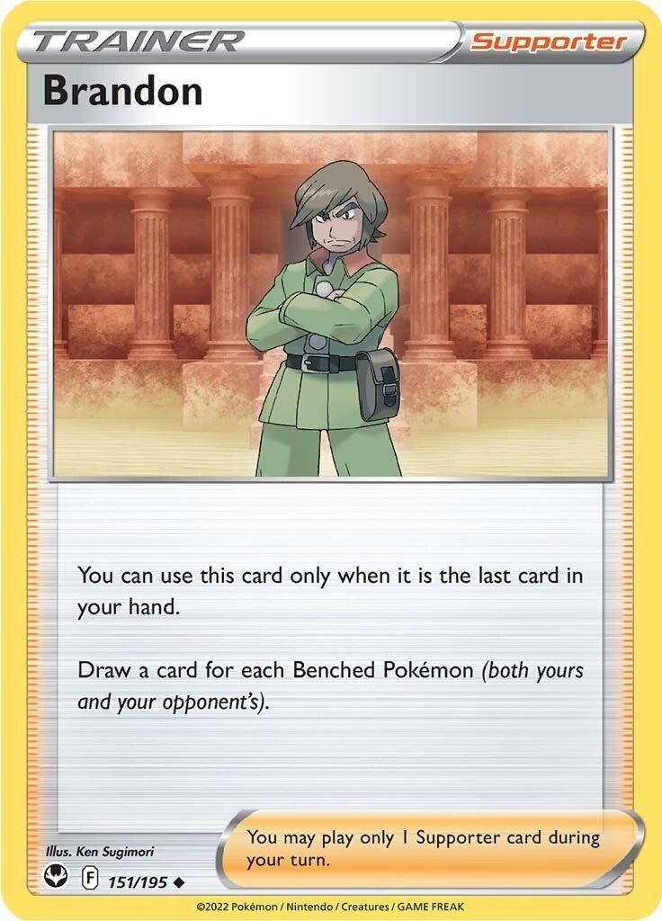 Image for Brandon (151/195) [SWSH12: Silver Tempest] - Pokemon