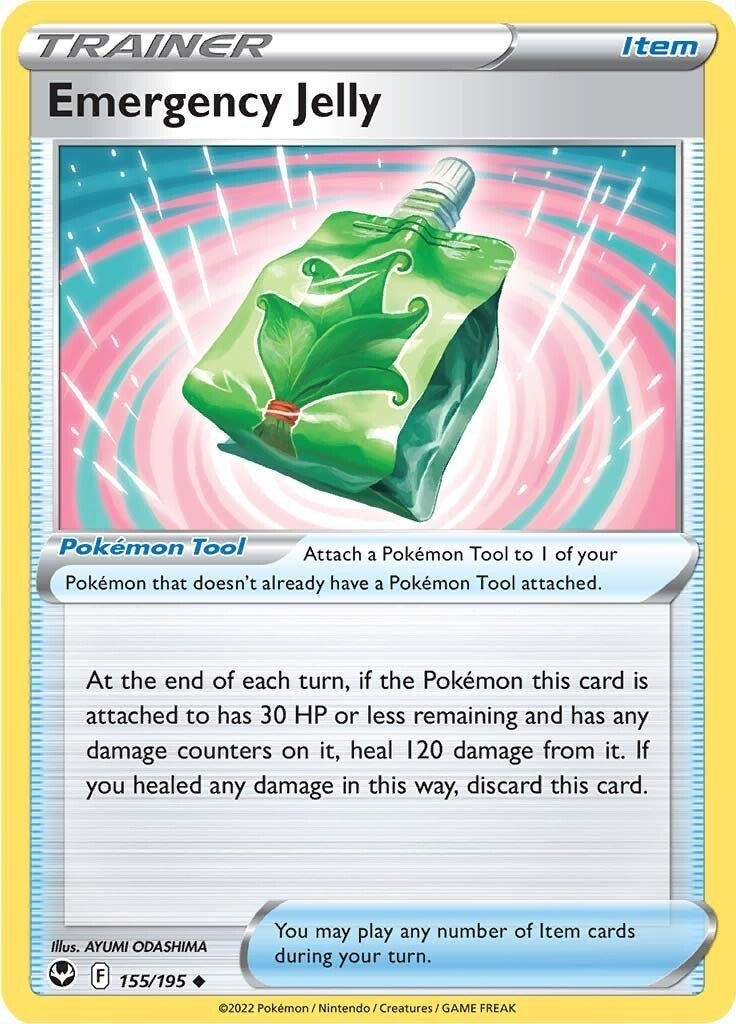Image for Emergency Jelly (155/195) [SWSH12: Silver Tempest] - Pokemon