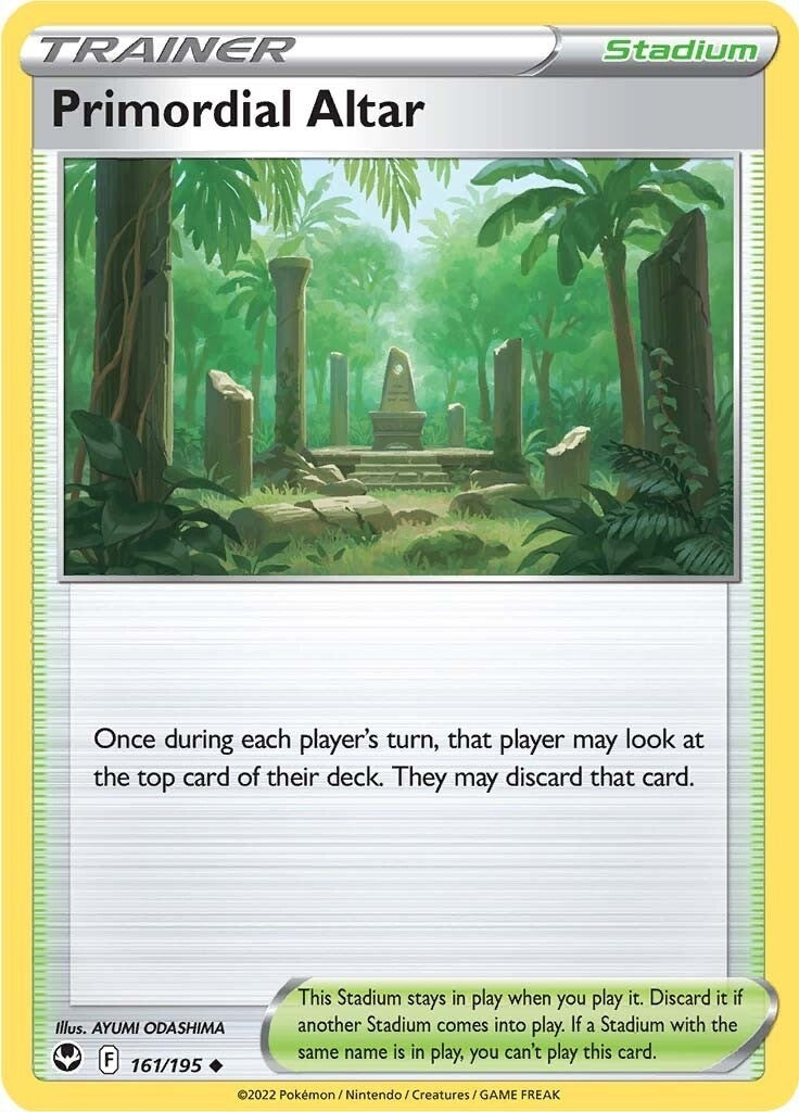 Image for Primordial Altar (161/195) [SWSH12: Silver Tempest] - Pokemon