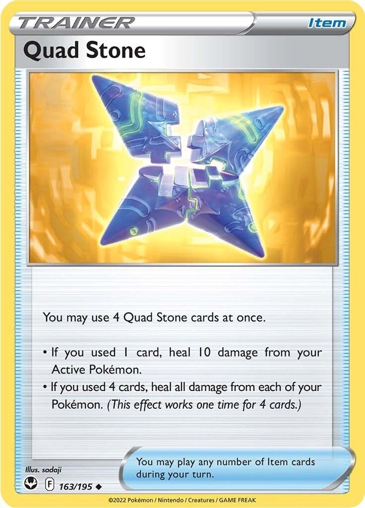 Image for Quad Stone (163/195) [SWSH12: Silver Tempest] - Pokemon