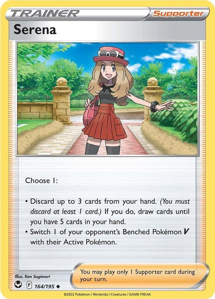 Image for Serena (164/195) [SWSH12: Silver Tempest] - Pokemon