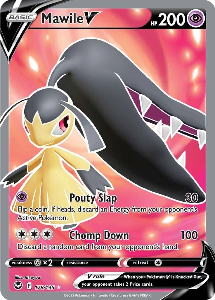 Image for Mawile V (Full Art) (178/195) [SWSH12: Silver Tempest] - Pokemon