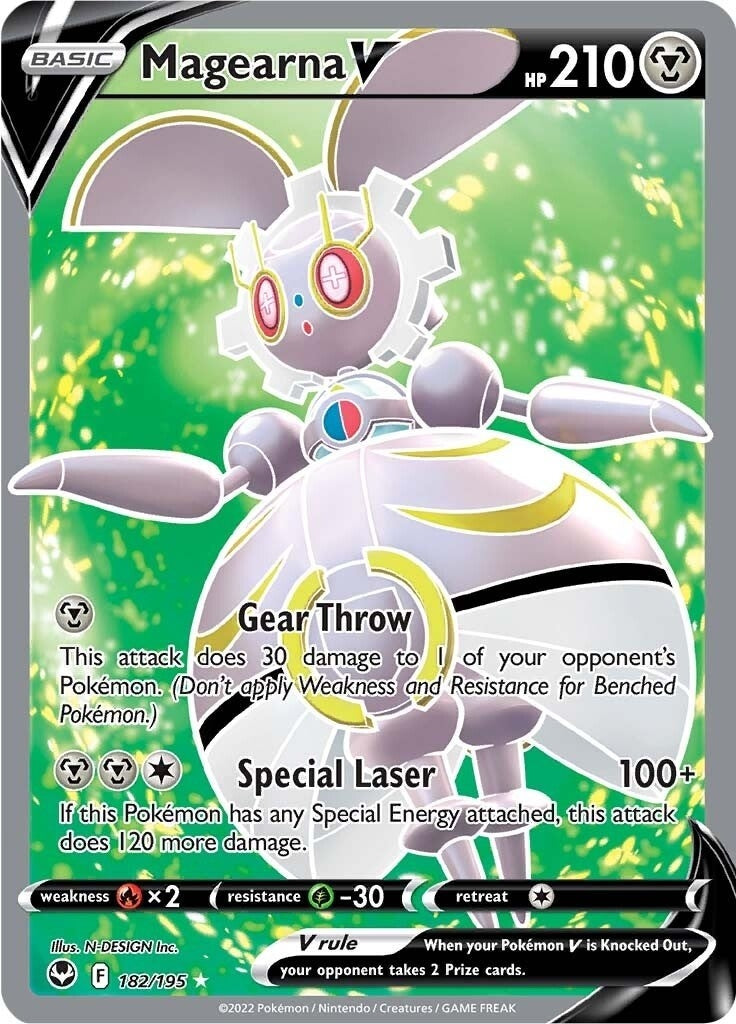 Image for Magearna V (Full Art) (182/195) [SWSH12: Silver Tempest] - Pokemon