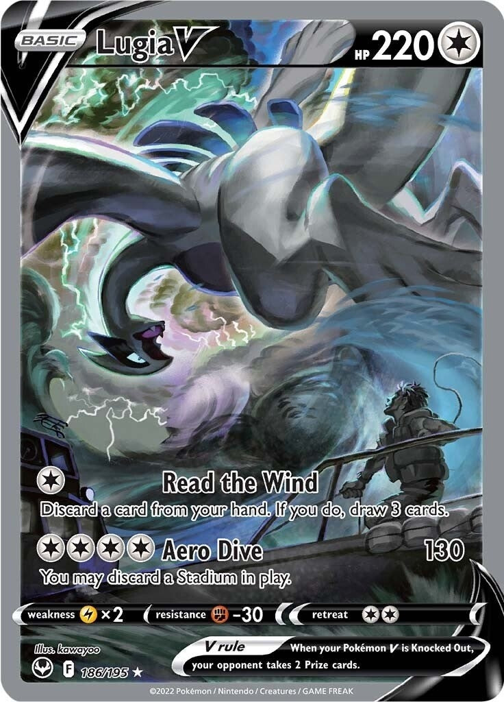 Image for Lugia V (Alternate Full Art) (186/195) [SWSH12: Silver Tempest] - Pokemon