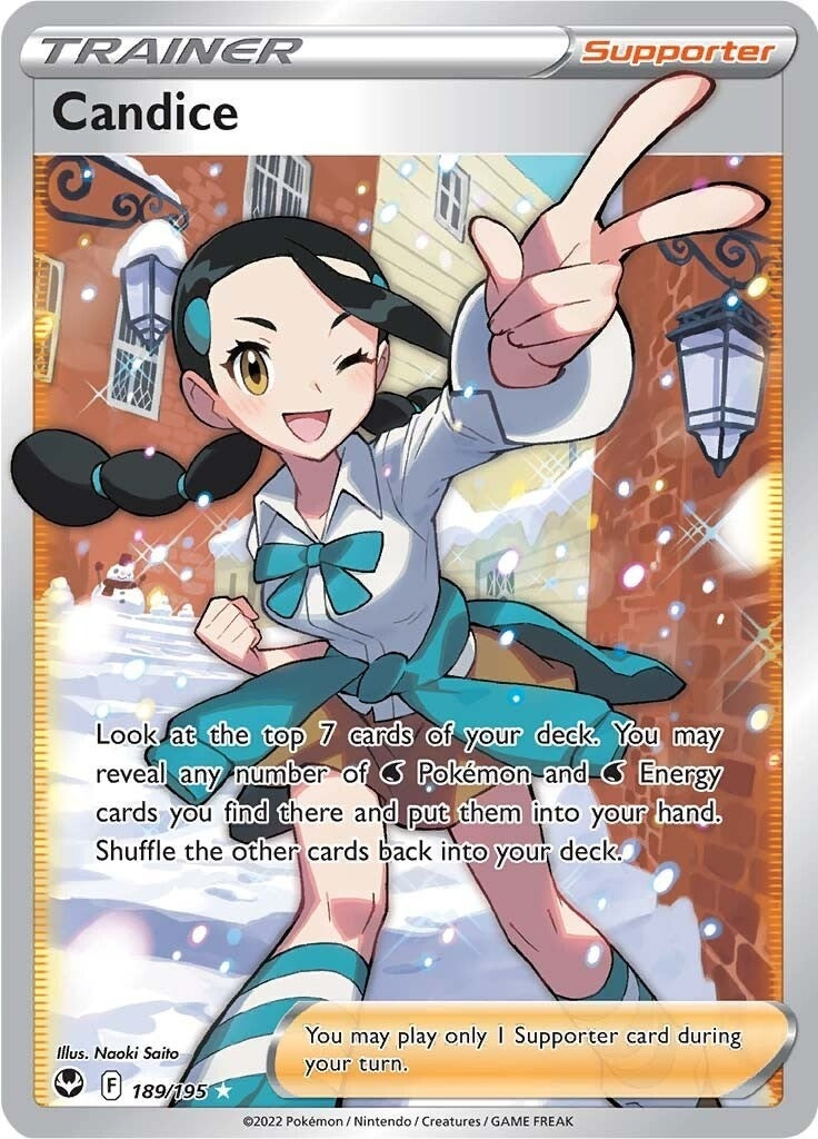 Image for Candice (Full Art) (189/195) [SWSH12: Silver Tempest] - Pokemon