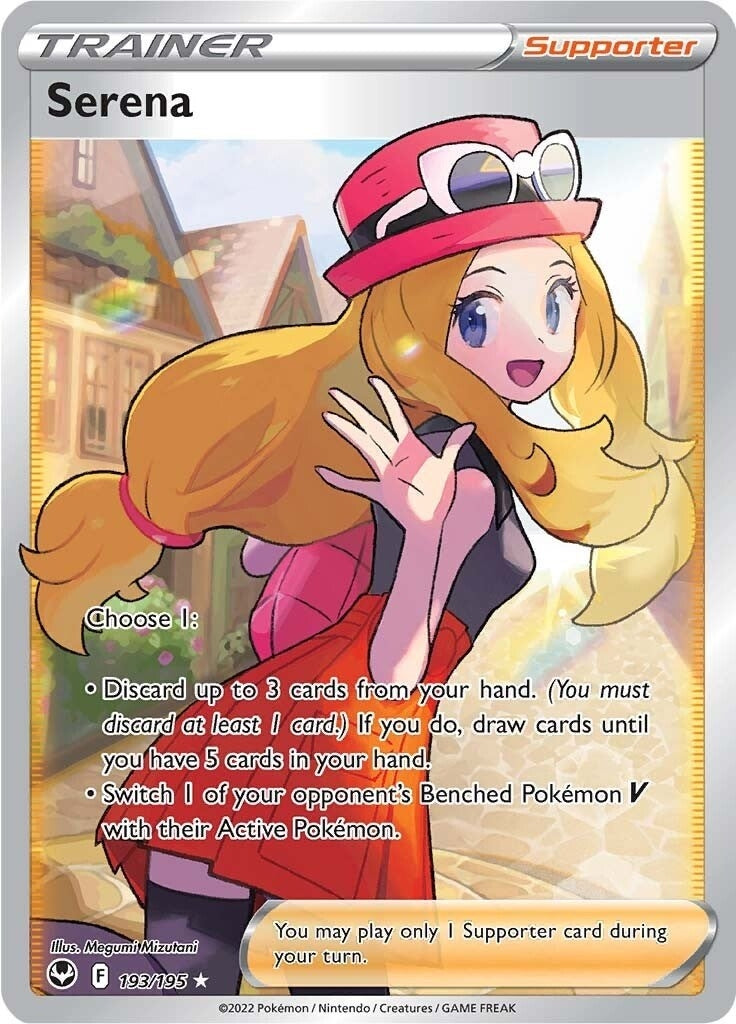 Image for Serena (Full Art) (193/195) [SWSH12: Silver Tempest] - Pokemon
