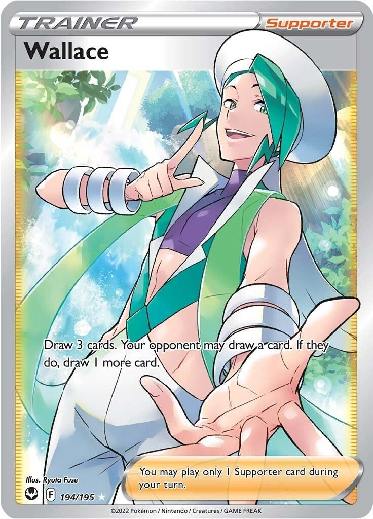 Image for Wallace (Full Art) (194/195) [SWSH12: Silver Tempest] - Pokemon