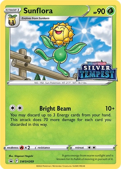 Image for Sunflora - SWSH269 (Prerelease) (SWSH269) [SWSH: Sword & Shield Promo Cards] - Pokemon