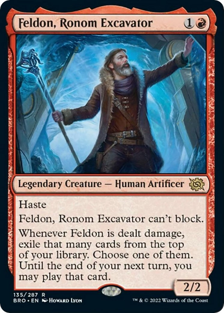 Image for Feldon, Ronom Excavator (135) [The Brothers' War] - Magic: The Gathering