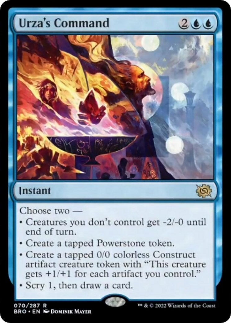 Image for Urza's Command (70) [The Brothers' War] - Magic: The Gathering