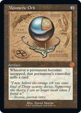 Mesmeric Orb (Schematic) (94) [The Brothers' War: Retro Frame Artifacts]