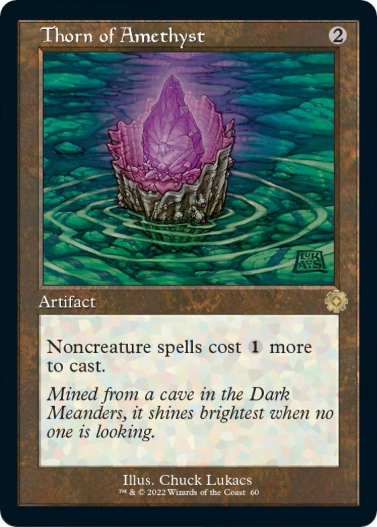 Image for Thorn of Amethyst (60) [The Brothers' War: Retro Frame Artifacts] - Magic: The Gathering