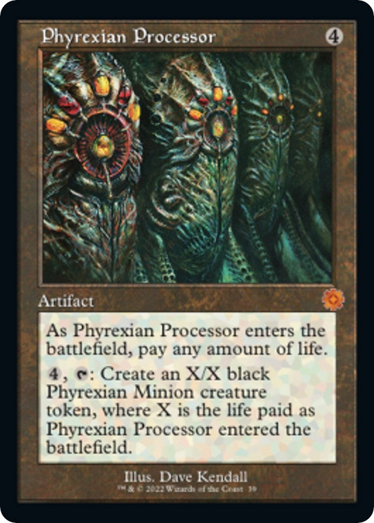 Image for Phyrexian Processor (39) [The Brothers' War: Retro Frame Artifacts] - Magic: The Gathering