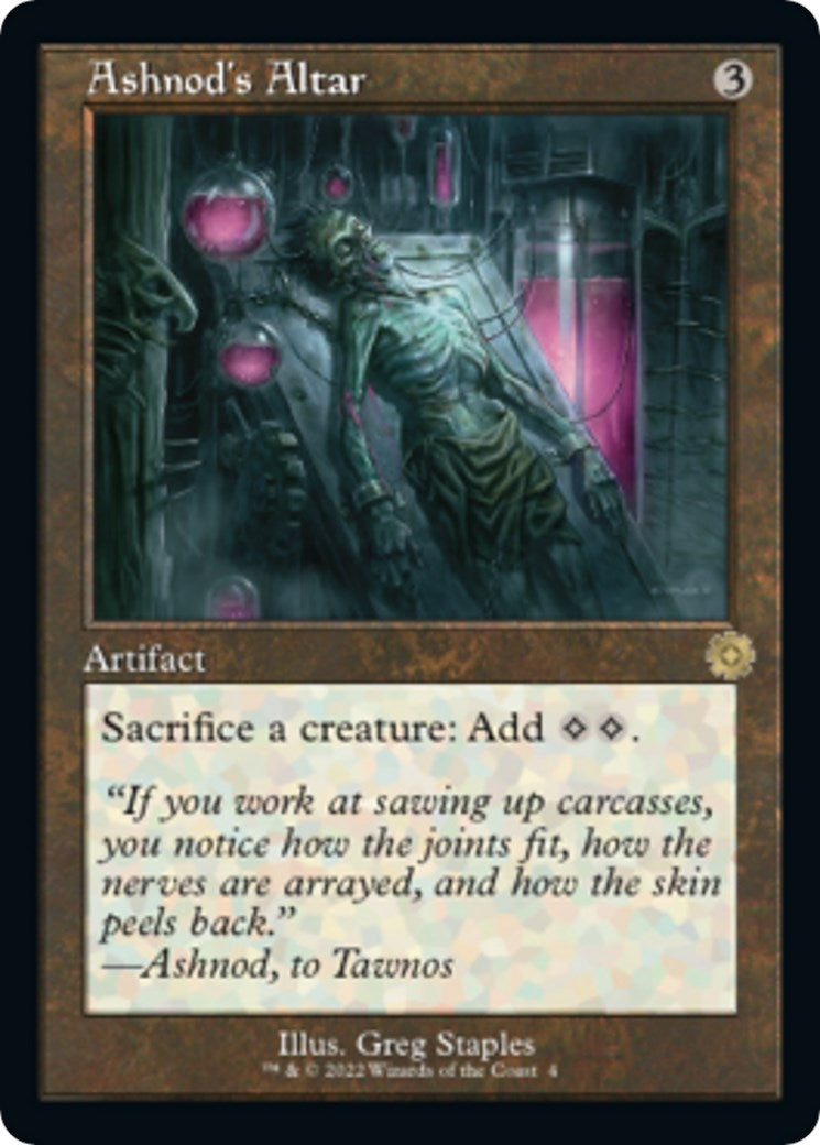 Image for Ashnod's Altar (4) [The Brothers' War: Retro Frame Artifacts] - Magic: The Gathering