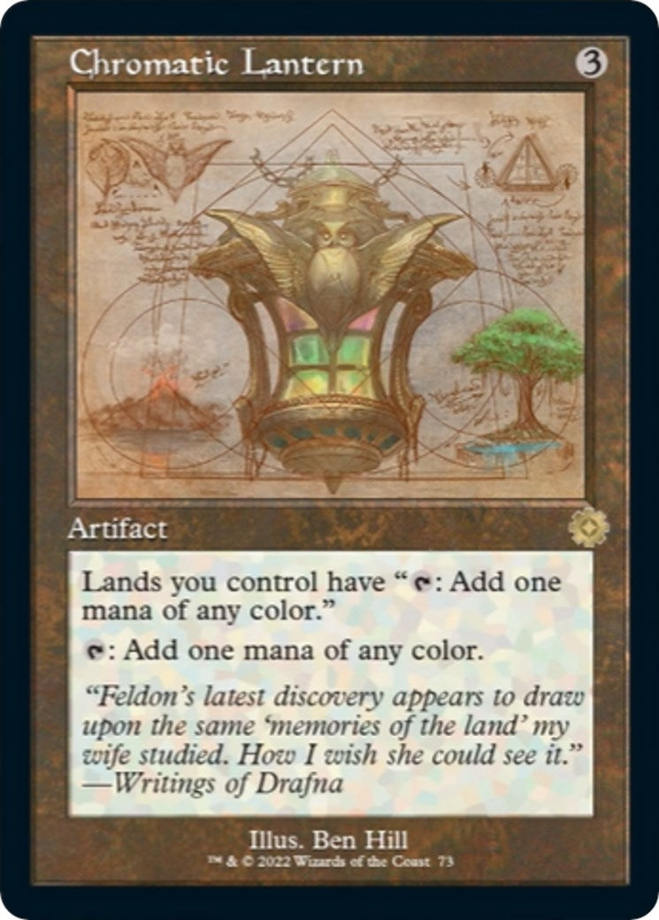Image for Chromatic Lantern (Schematic) (73) [The Brothers' War: Retro Frame Artifacts] - Magic: The Gathering