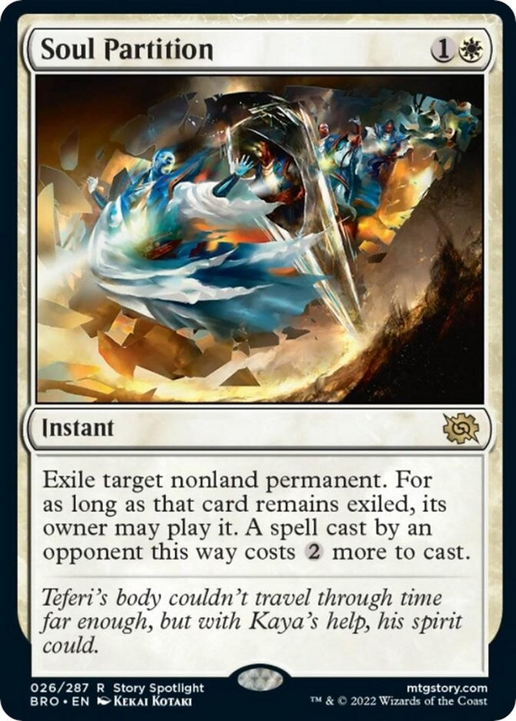 Image for Soul Partition (26) [The Brothers' War] - Magic: The Gathering