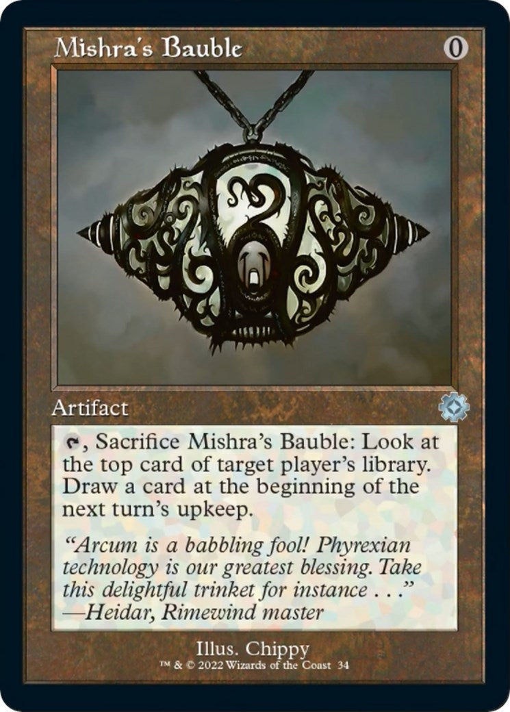 Image for Mishra's Bauble (34) [The Brothers' War: Retro Frame Artifacts] - Magic: The Gathering