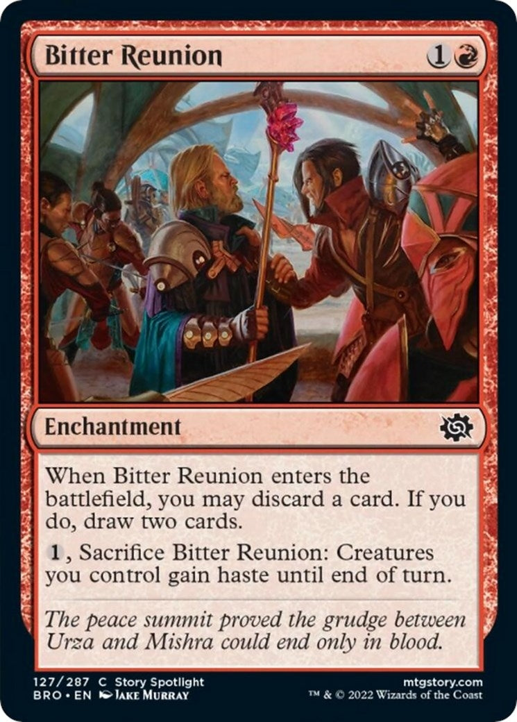Image for Bitter Reunion (127) [The Brothers' War] - Magic: The Gathering