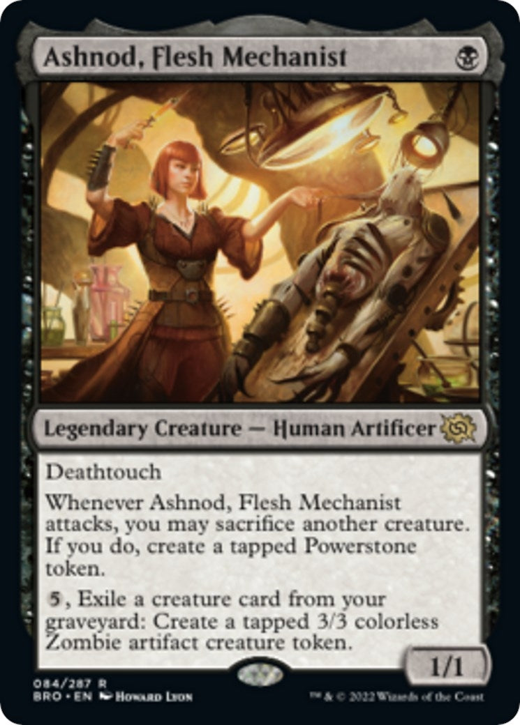 Image for Ashnod, Flesh Mechanist (84) [The Brothers' War] - Magic: The Gathering