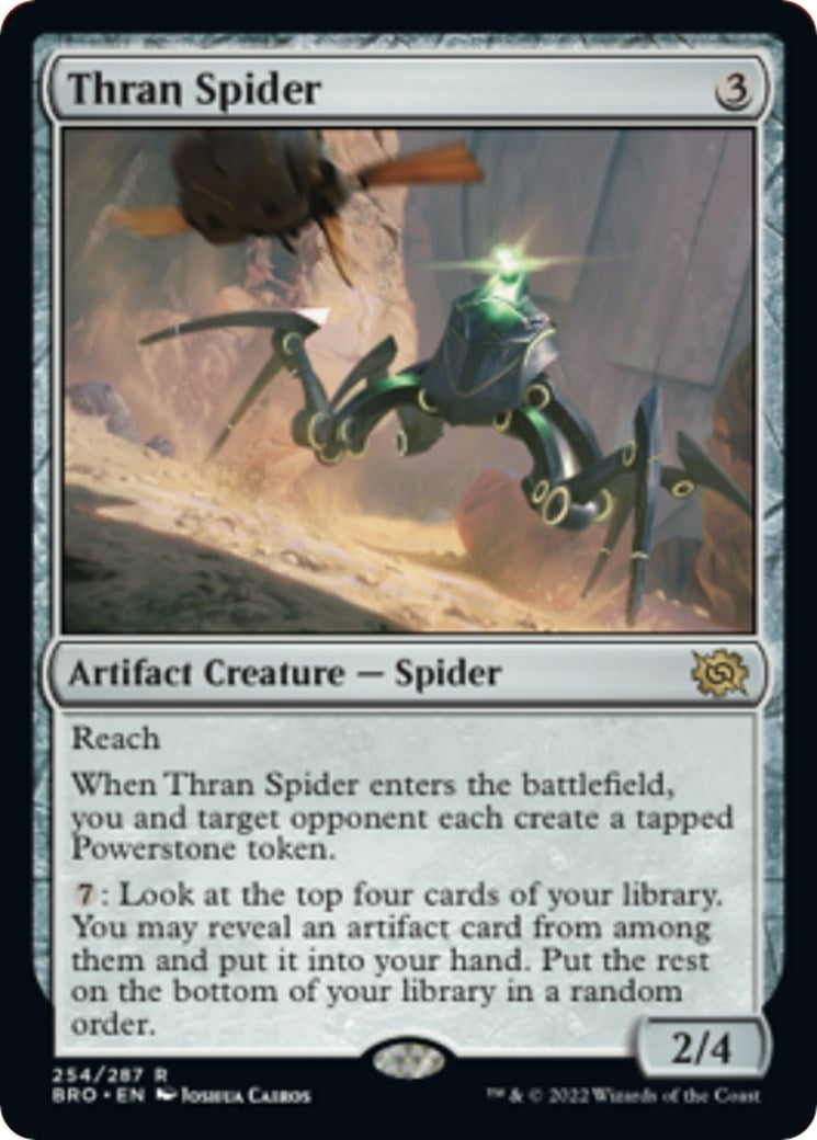 Image for Thran Spider (254) [The Brothers' War] - Magic: The Gathering