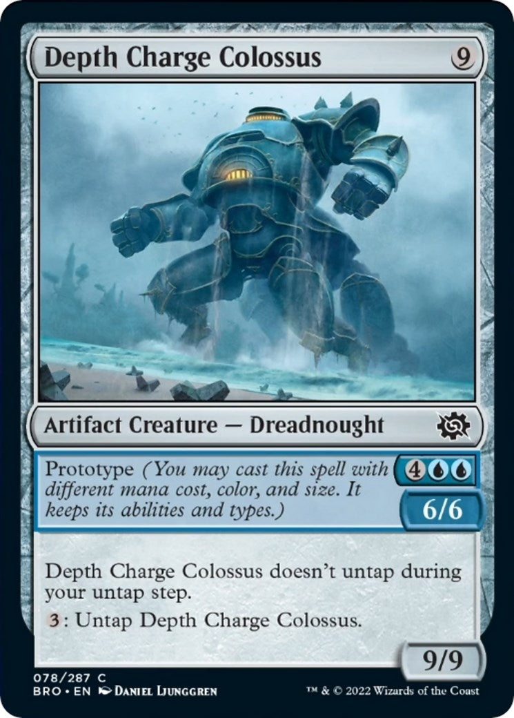 Image for Depth Charge Colossus (78) [The Brothers' War] - Magic: The Gathering