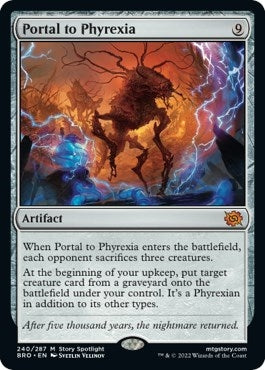 Image for Portal to Phyrexia (240) [The Brothers' War] - Magic: The Gathering