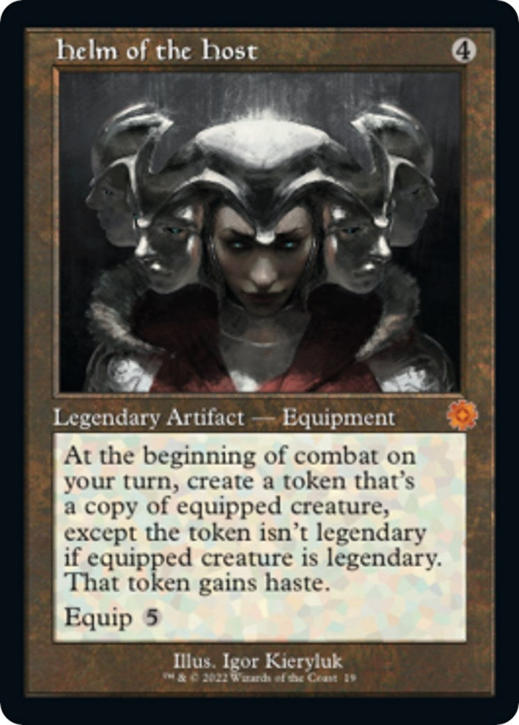 Image for Helm of the Host (19) [The Brothers' War: Retro Frame Artifacts] - Magic: The Gathering