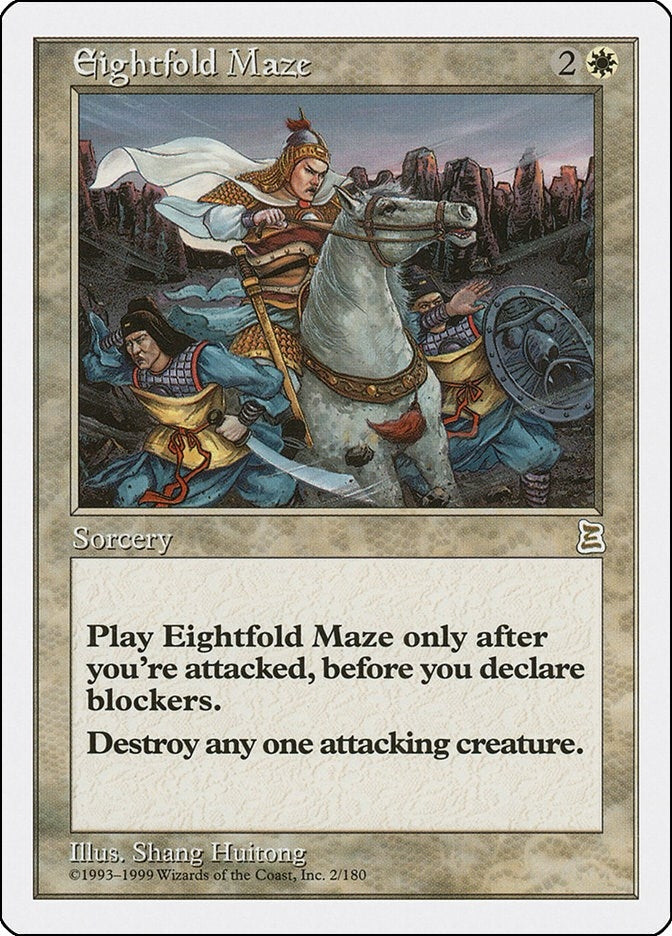 Image for Eightfold Maze (2) [Portal Three Kingdoms] - Magic: The Gathering