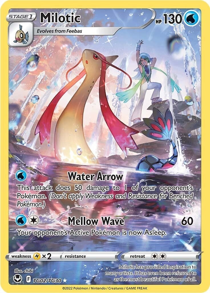 Image for Milotic (TG02/TG30) [SWSH12: Silver Tempest Trainer Gallery] - Pokemon