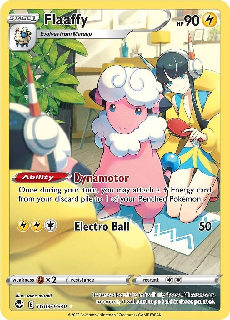 Image for Flaaffy (TG03/TG30) [SWSH12: Silver Tempest Trainer Gallery] - Pokemon
