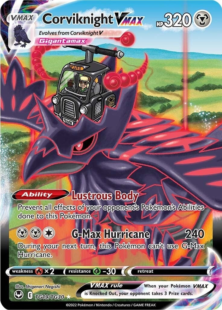 Image for Corviknight VMAX (TG19/TG30) [SWSH12: Silver Tempest Trainer Gallery] - Pokemon