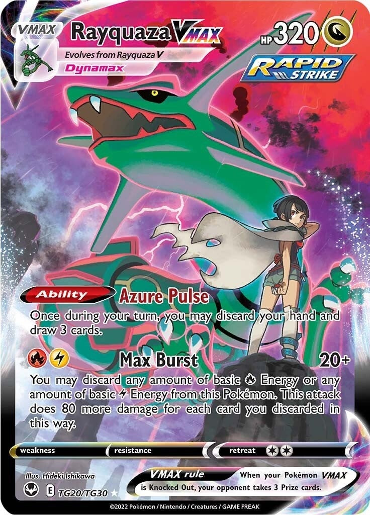 Image for Rayquaza VMAX (TG20/TG30) [SWSH12: Silver Tempest Trainer Gallery] - Pokemon
