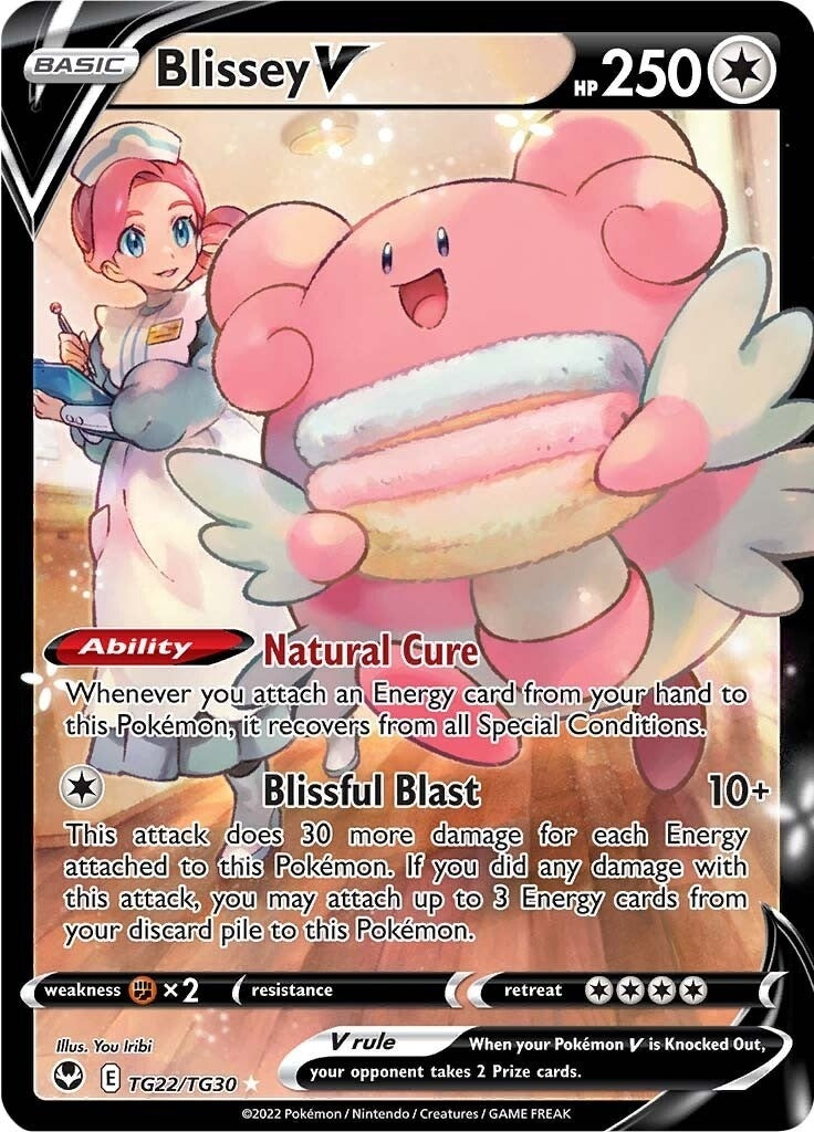 Image for Blissey V (TG22/TG30) [SWSH12: Silver Tempest Trainer Gallery] - Pokemon
