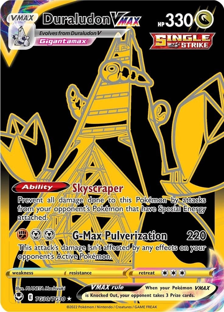 Image for Duraludon VMAX (Secret) (TG30/TG30) [SWSH12: Silver Tempest Trainer Gallery] - Pokemon
