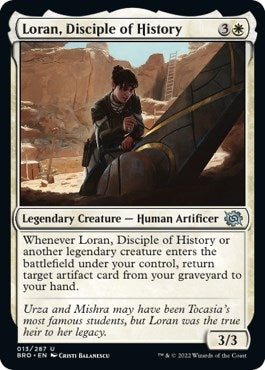 Image for Loran, Disciple of History (13) [The Brothers' War] - Magic: The Gathering