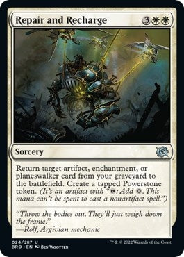 Image for Repair and Recharge (24) [The Brothers' War] - Magic: The Gathering