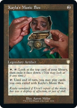 Image for Kayla's Music Box (Retro Frame) (15) [The Brothers' War] - Magic: The Gathering