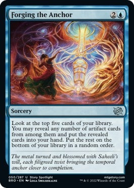Image for Forging the Anchor (50) [The Brothers' War] - Magic: The Gathering