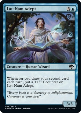 Image for Lat-Nam Adept (56) [The Brothers' War] - Magic: The Gathering