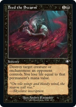 Image for Feed the Swarm (Retro Frame) (106) [The Brothers' War] - Magic: The Gathering