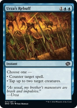 Image for Urza's Rebuff (71) [The Brothers' War] - Magic: The Gathering