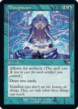 Image for Thoughtcast (Retro Frame) (99) [The Brothers' War] - Magic: The Gathering